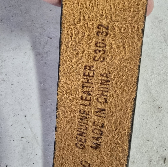 Vintage Black splatter Tile Belt - Picture 6 of 6